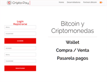 Tablet Screenshot of cripto-pay.com